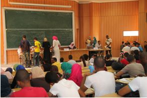 solidarite GAZZA  UNIVERSITE OUARGLA